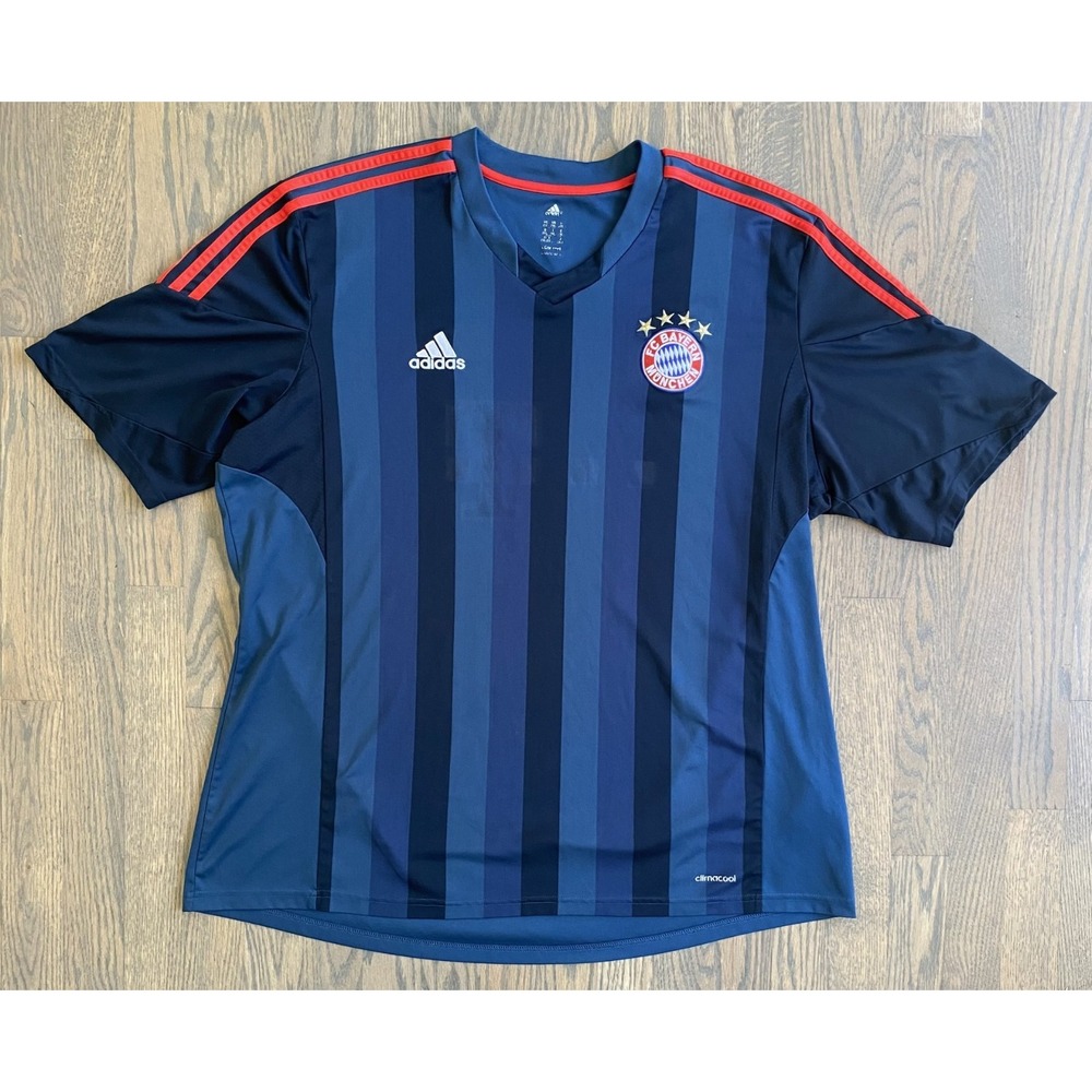 BAYERN MÜNICH 2013 2014 THIRD FOOTBALL SOCCER JERSEY ADIDAS Z26143 Men Size XXL
